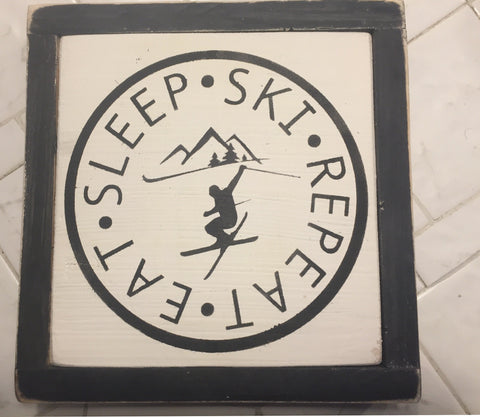 Eat Sleep Ski Repeat