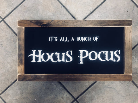 It's All A Bunch of Hocus Pocus