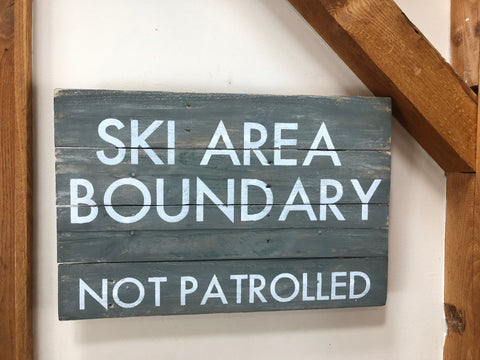 Ski Area Boundary
